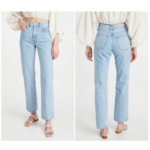 SLVRLAKE London High Rise Straight Jeans